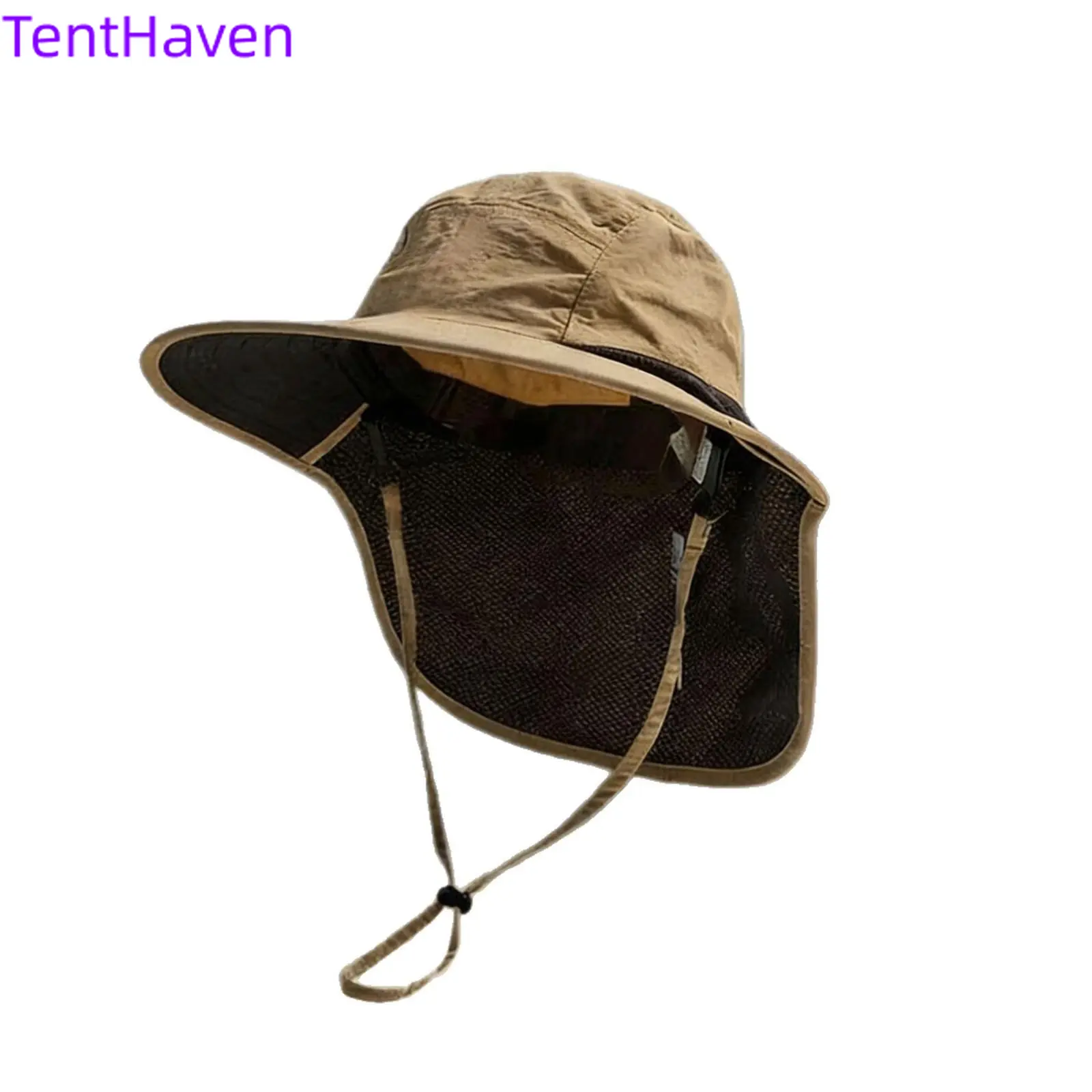 2026 Youth Male Breathable Fisherman Hat - Summer UV-Protective Sun Bucket Hat with Neck Flap, Quick-Drying Multifunctional Solar Headwear for Camping, Fishing (Sports & Outdoor Accessories),summerwins,father'sdaygifts,campingessentials,campinggear
