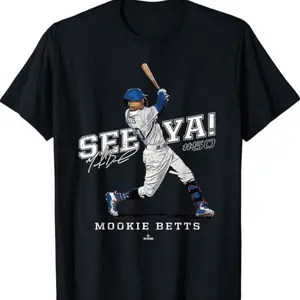 See Ya! Mookie Betts Los Angeles Mlbpa T-shirt