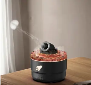 Aroma Diffuser, Home Desktop Humidifier, Creative Colorful Atmosphere Lamp Spit Smoke Ring Diffuser, Aromatherapy Machine for Home