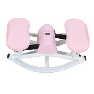 Mini Stepper with Resistance Bands, Stair Stepper for Home Workout with LCD Monitor, Full Body Cardio Exercise Machine  2