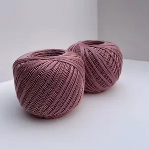 6# Lace Yarn for Handmade Crafts, Medium Fine Crochet Thread, DIY Dolls, Shawls, Clothing, Perfect for Creative Projects