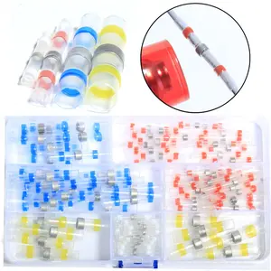 Solder Seal Wire Connectors Marine Grade Heat Shrink Butt Connector Kit
