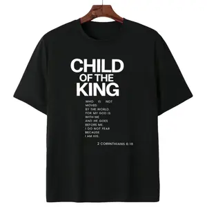 Inspirational Christian Kids T-Shirt – Child of the King Bible Verse Apparel