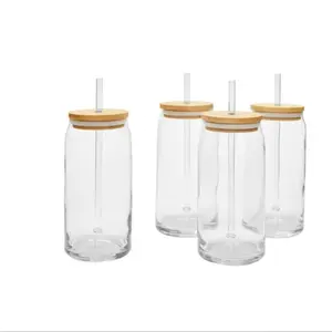 4-Pack Briar Style Can-Shaped Glasses Set