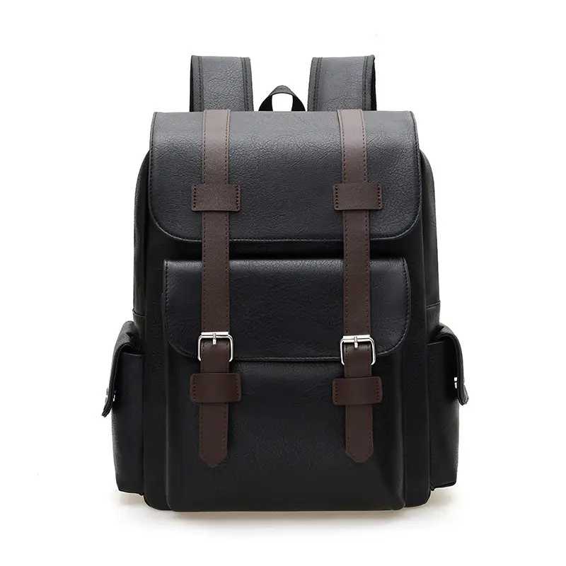 Men's PU Leather Backpack Fashion Business/Lifestyle Bag (Fits 14-Inch Laptop), Spacious Capacity for Wallets/Phones, Adjustable Strap Design, Lightweight for Work/Leisure/Travel, Mens Gifts, Adults - TikTok Shop Men's PU Leather Backpack Fashion Business/Lifestyle Bag (Fits 14-Inch Laptop), Spacious Capacity for Wallets/Phones, Adjustable Strap Design, Lightweight for Work/Leisure/Travel, Mens Gifts, Adults - TikTok Shop