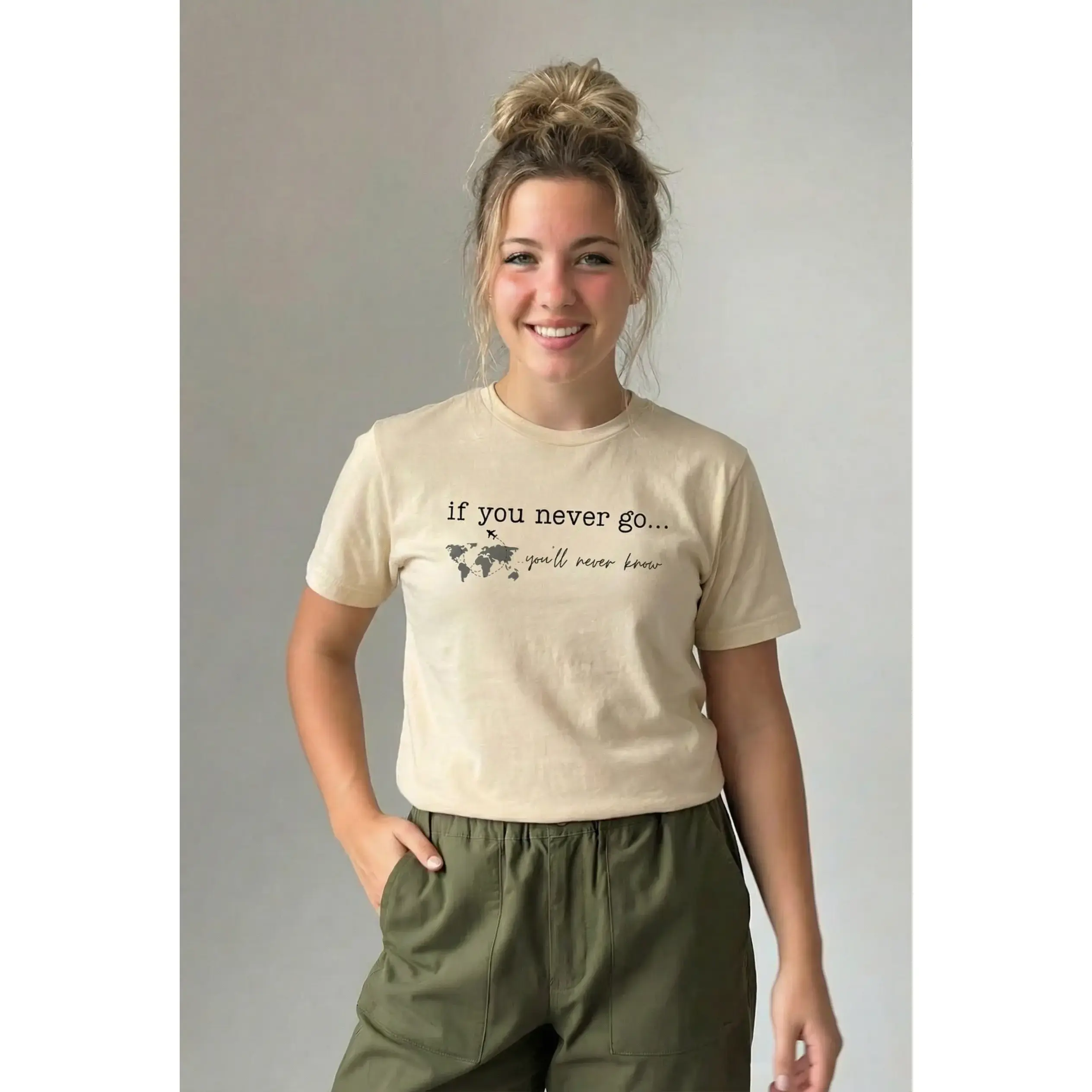 If You Never Go, You’ll Never Know Graphic Tee
