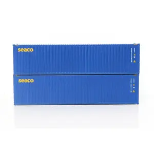 Jacksonville Terminal Company 405036 SEACO 40' HIGH CUBE containers with Magnetic system, Corrugated-side. JTC # 405036, N Scale