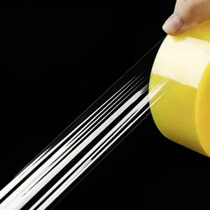 Transparent Tape Roll Large Size, Packaging Sealing Film, Logistics Shipping Wrap, Wholesale Transparent Adhesive Tape