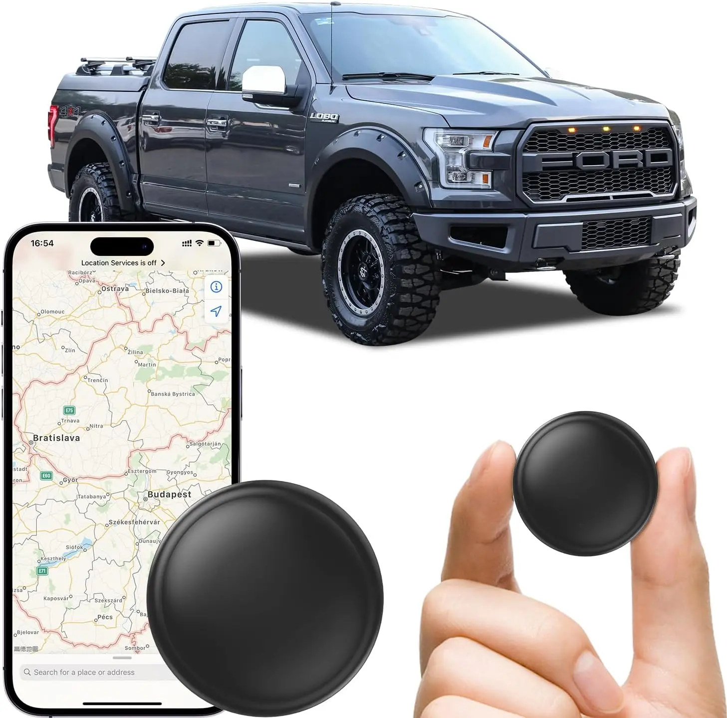 GPS Tracker Device for Car and Vehicles: Mini Hidden Magnetic no Subscription Trackers for Tracking Kids Elderly Vehicle pet - Real Time Location Track Devices no Monthly Fee for Android and iPhone #MothersDayGift #GiftsForHer summerwins
