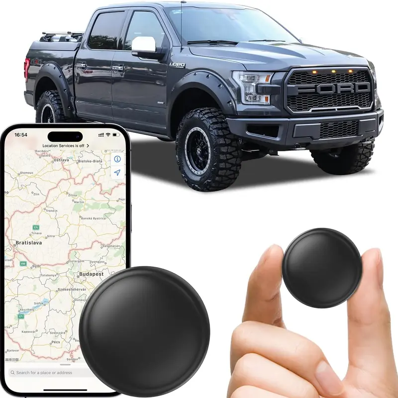 GPS Tracker Device for Car and Vehicles: Mini Hidden Magnetic no Subscription Trackers for Tracking Kids Elderly Vehicle pet - Real Time Location Track Devices no Monthly Fee for Android and iPhone #MothersDayGift #GiftsForHer