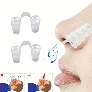 Mini Anti-Snoring Devices Set, Snore Stopper Nasal Clip, Improve Sleep Quality, Essential Snoring Solution for Better Rest