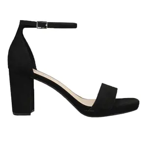 Chinese Laundry Womens Teri Evening Ankle Strap Dress Sandals High Heel 3" & Up - Black