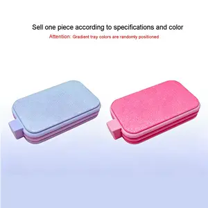 1 piece of gradient color diamond painting tray, diamond painting diamond dividing tool, gradient position randomly hand DIY point diamond tool