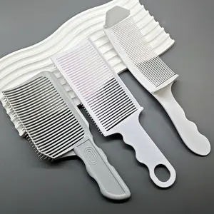 1/3Pcs Barber Hair Comb Kit Flat Top Hair Cutting Fading Stying Fade Comb  Men Fade Brush Salon Hair Tool Accessories