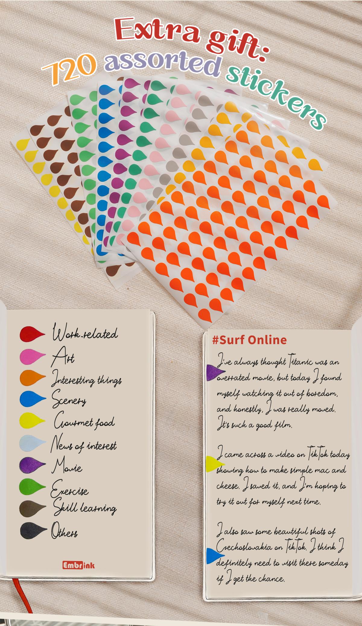 50-Day Diary Habit Tracker Goal Planner Daily Journal Self Improvement Notebook Productivity Journal Wellness Planner Mindset Journal Portable A6 Memo Book 50 Days Challenge Journal with Daily Plan Pages Ribbon Bookmark and 720 Stickers Gift Set