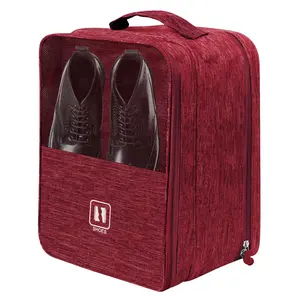 Large Shoe Bags for Travel, Holds 3 Pairs of Shoes, Portable Dance Shoe Storage Pouch, Travel Shoe Bags for Suitcases, Shoe Organizer