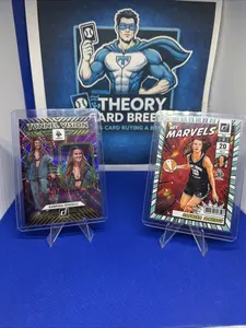 2025 Donruss Sabrina Ionescu GREEN LASER TUNNEL VISION 178/399 and Net Marvels🔥