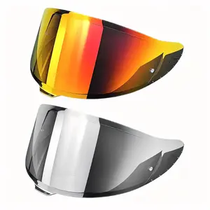 Motorcycle Helmet Visor Replacement, Tinted Anti-Fog UV Protection Sun Shield Compatible with Shoei Z8 RF-1400 X15 NXR2 CWR-F2
