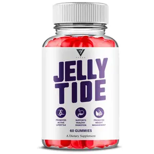 Vitamin JellyTides Life Gummies, Herbal Wellness Supplement – Daily Nutritional Support W Management (60 Gummies)