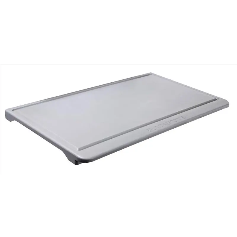 Blackstone 8110556 Silver Plastic Cutting Board, Polypropylene Kitchen Board for Cooking, 3.79 lbs, Knife-Compatible, Detachable, Dishwasher Safe, Shelf-Compatible
