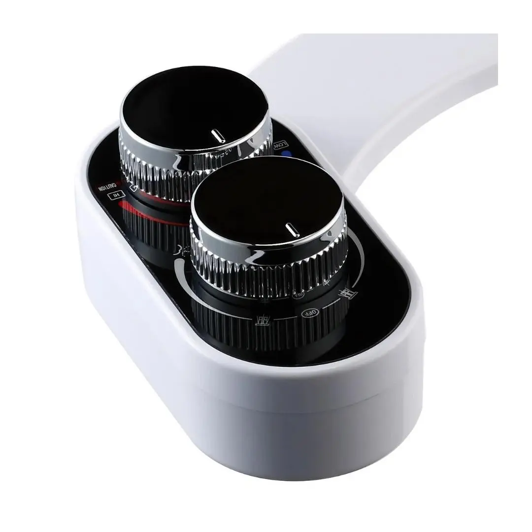 Eco-Conscious Deluxe Bidet - Adjustable Pressure & Temperature Settings- Sleek Design - Home Improvement Bathroom Fixtures Bidets & Bidet Parts