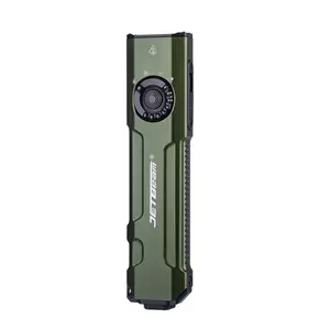 JETBeam E26 Pocket Torch, 2000 Lumen Ultra-thin Lightweight Tactical EDC Flashlight, Portable Camping Flashlight for Fishing, Adventure, Emergency, Hiking