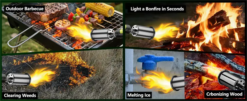Safety Lock & Flame Control
