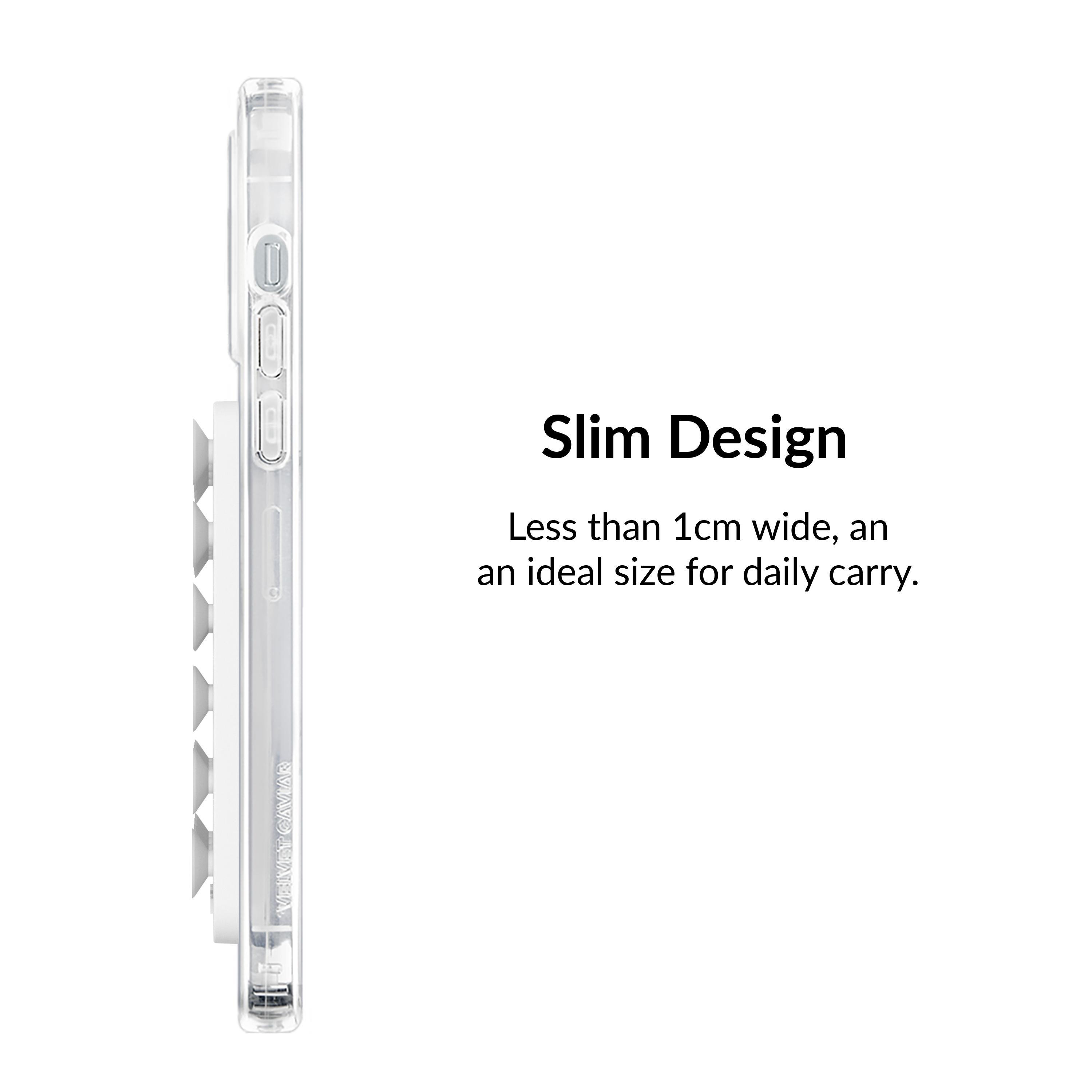 Velvet Caviar White MightyGrip MagSafe Mount - Suction Cup Phone Case Mount Compatible with MagSafe Devices Only - Magnetic Silicone Sticky Phone Grip