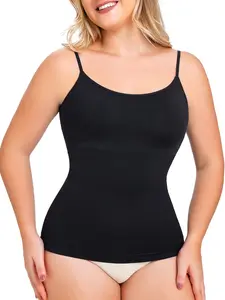 Women's Seamless Body Shaper Vest, Adjustable Shoulder Straps, High Elasticity, Perfect for Work & Casual Wear, All-Day Comfort, Shapewear christmas push up bra