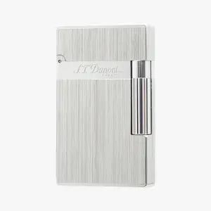 DPT Double Flame Silver Brushed Luxury Lighter (NO FUEL) Gift