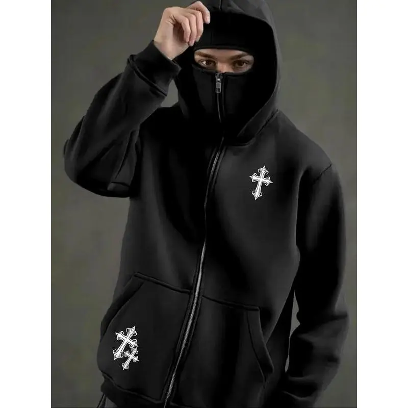 hoodie with balaclava - TikTok Shop