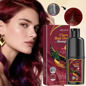 Vibrant Red Revival: Natural Botanical Color Shampoo Locks in Red Tone, Soothes Scalp & Softens Hair Without Harsh Chemicals (Safe for Everyone)