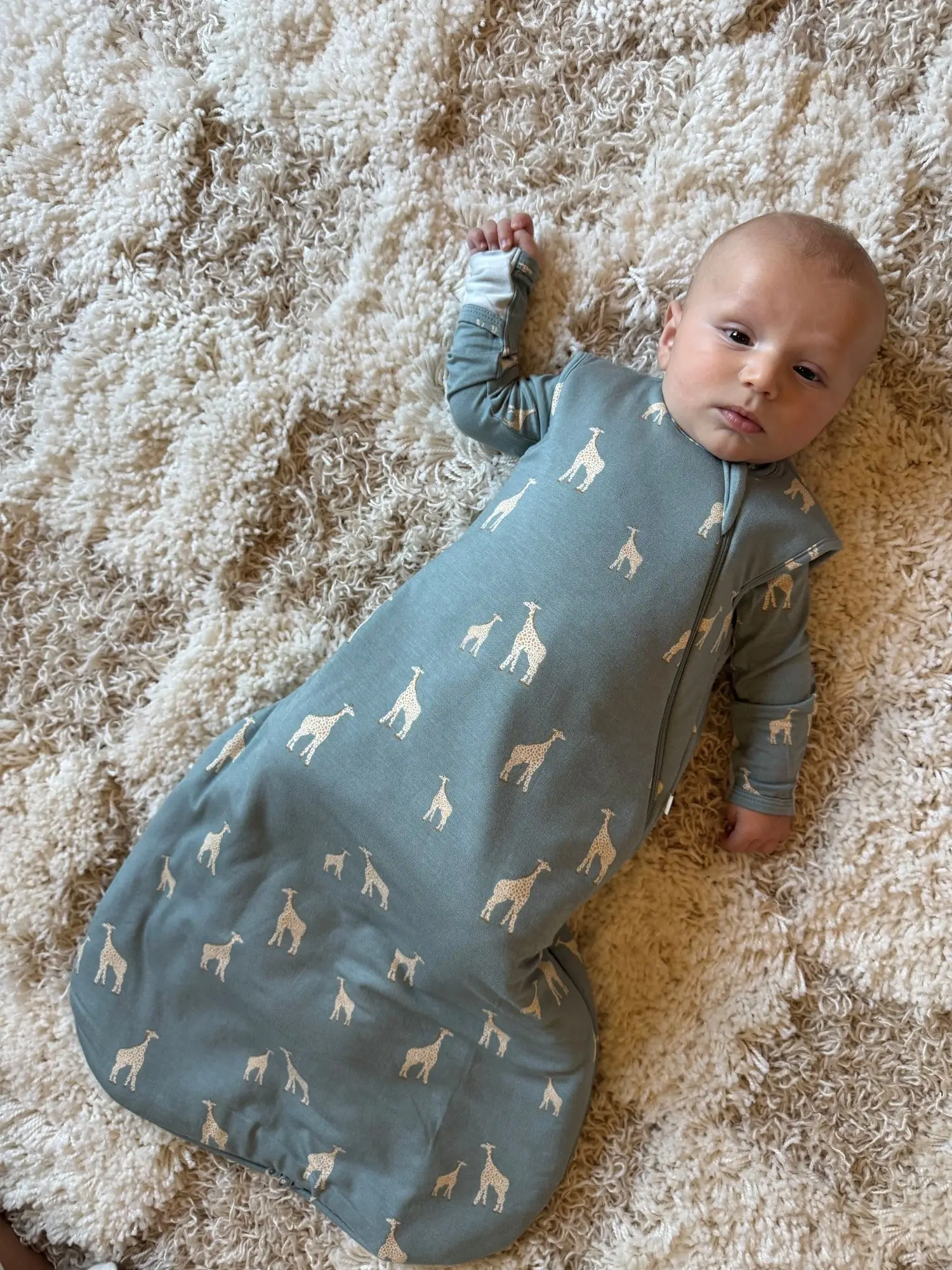 Transitional Swaddle Sleep Sack - Giraffe Moss / 2.5 TOG