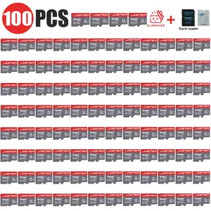100 PCS LOT Smart SD Card 128G TF Flash Card for Camera Phone 64GB Original Memory Card 32GB Grey TF Mini SD Cards16Gb SHANDIAN PAY