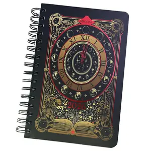 2026 Daily Weekly Monthly Planner Notebook with Roman Compass Design Comprehensive Scheduling Space Overview Goal Setting Sections Flexible Layouts for Organized Time Management