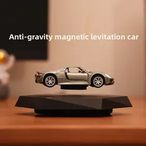 Magnetic Suspension Car Model Black Anti-gravity Levitation for Mid-Autumn Valentine's Day Boyfriend Business Gift Technology Trend Decoration