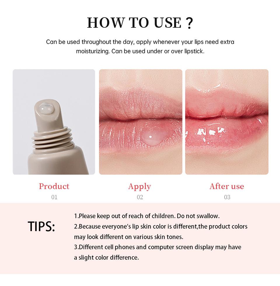 4 PCS Lip Glossy Butter Balm Set, Tinted Lip Balm Instant Moisture and Hydration Lip Gloss, Long Lasting Hydrating Glow Reviver Lip Care Oil, Christmas Makeup Gift for Women