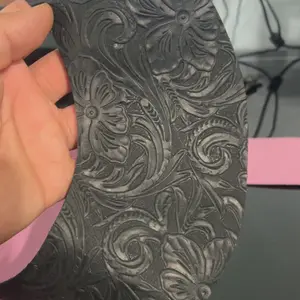 Floral Leather Top Bib Replacement