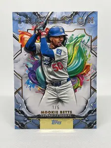 2025 Topps Inception Mookie Betts Sky Blue /5 Color Match, 1st on Print DODGERS!