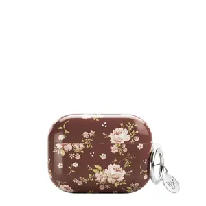 Wildflower Cases - Brown Floral, Limited Edition AirPods Case Accessories Cover Protection Durable Handheld