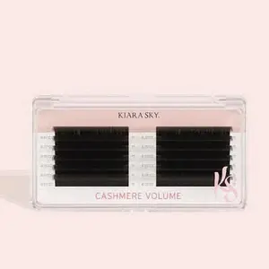 KIARA SKY LASH Volume Cashmere Lash Extensions | Black (C-0.07-9MM)