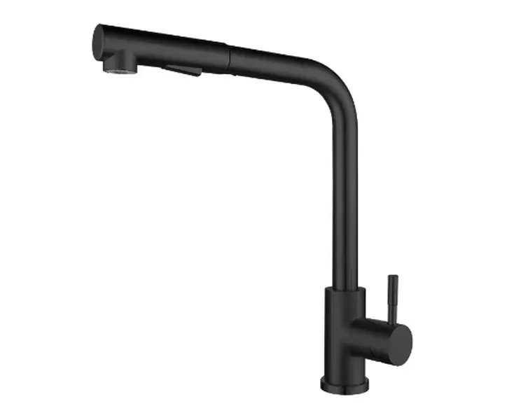 Retractable Pull-Out Gourmet Kitchen Faucet, Single Piece with Flexibility & Convenience for Kitchen Upgrade