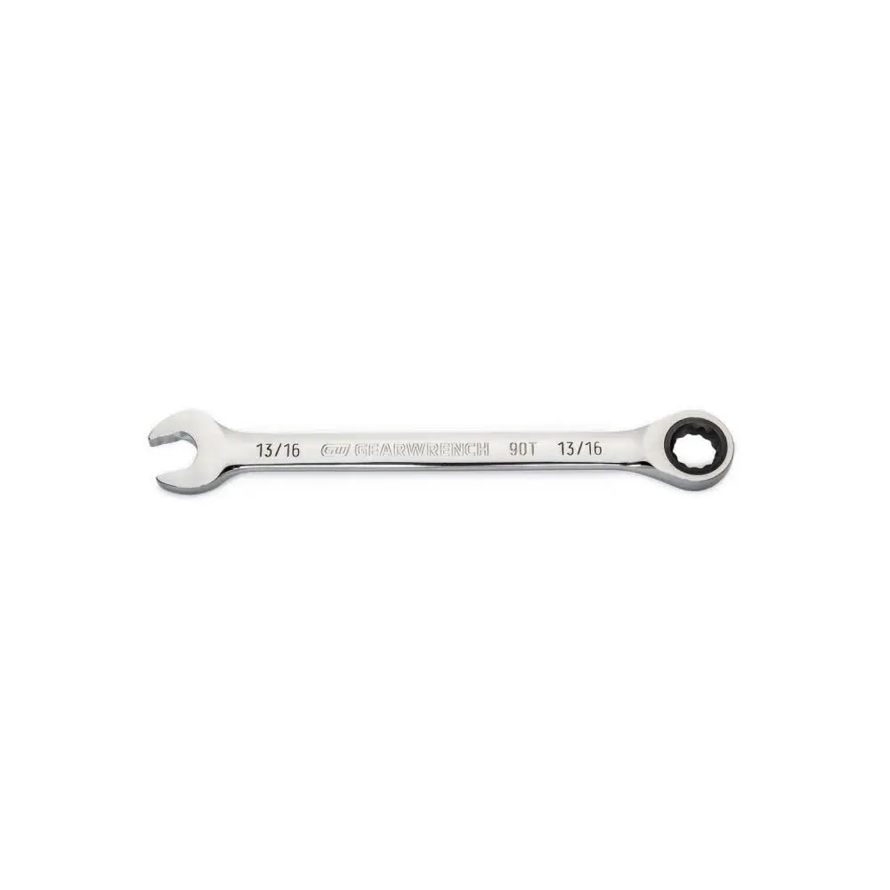 GearWrench KDT86950 Ratcheting Combination Wrench - 0.81 in., 90-Tooth, 12-Point, Ratchet Mechanism Torque Wrench, Ratchet Mechanism Torque Wrenches