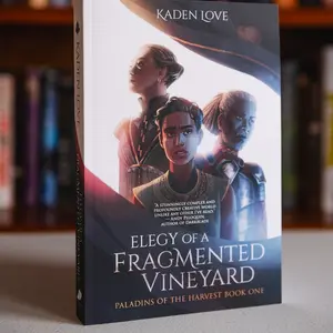 Signed Paperback: Elegy of a Fragmented Vineyard by Debut Author Kaden Love