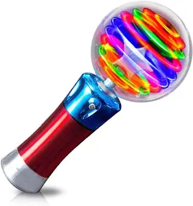 ArtCreativity Light-Up Magic Ball Wand for Kids – Spinning LED Toy, Batteries Included