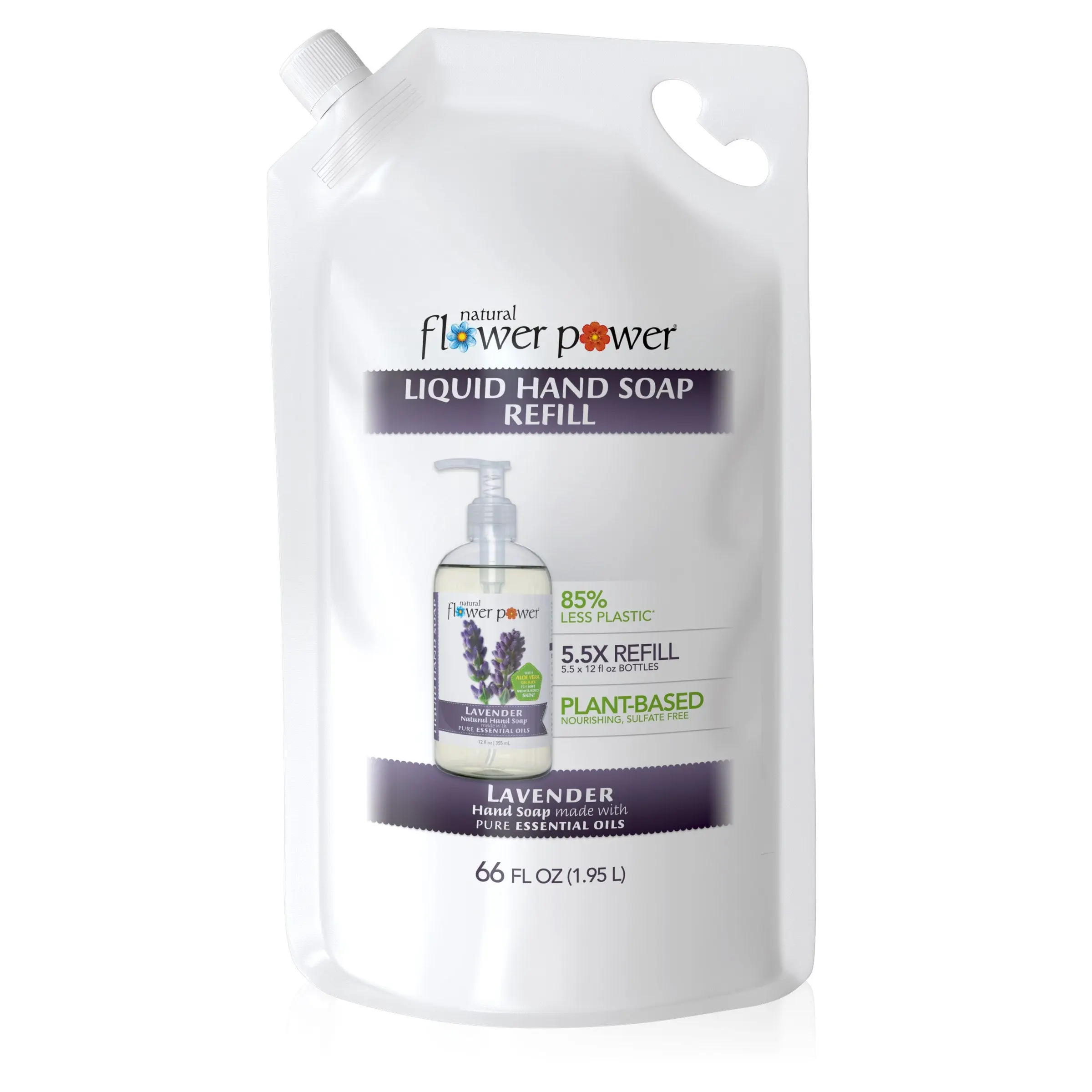 Lavender Liquid Hand Soap 5X Refill