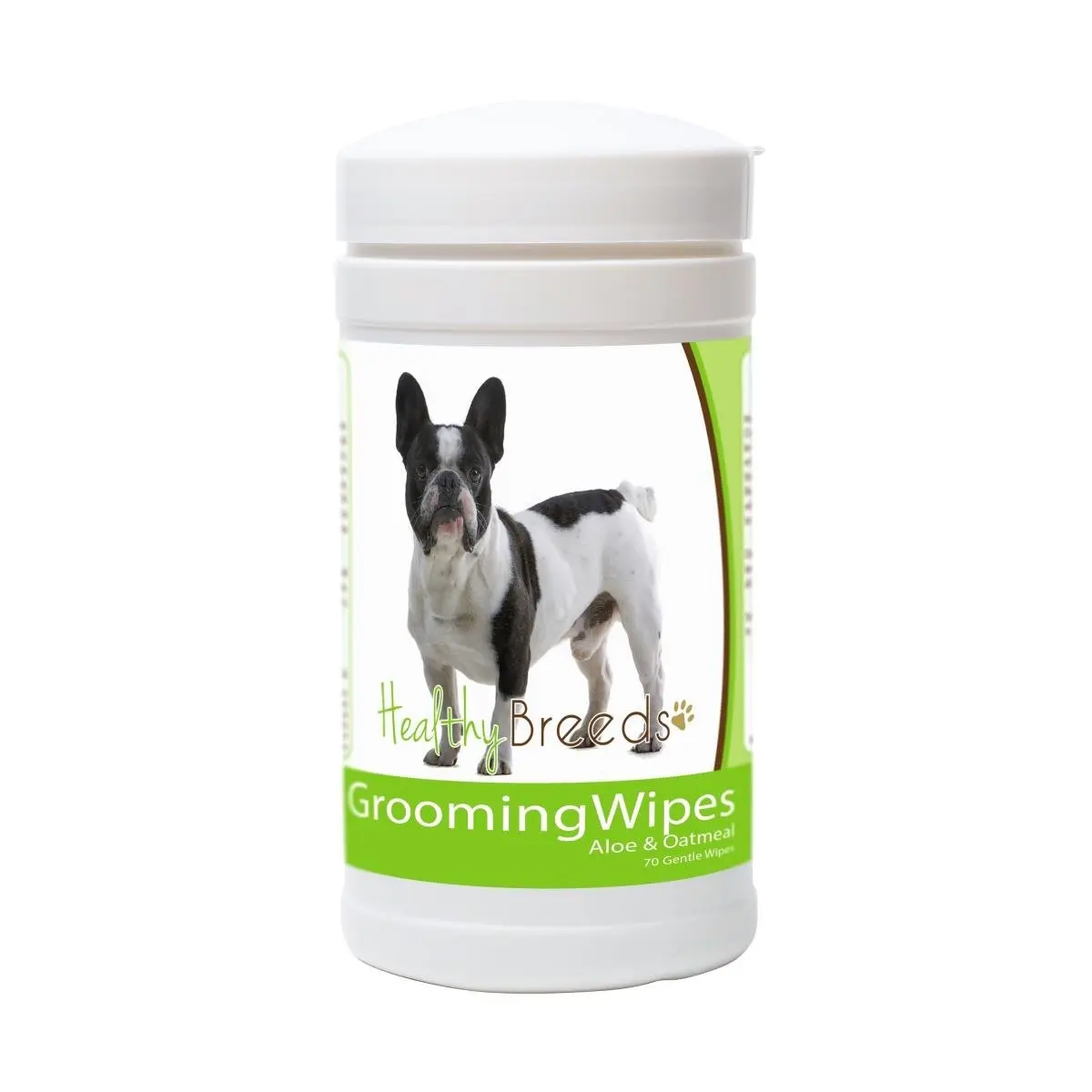 Healthy Breeds 840235151890 French Bulldog Grooming Wipes
