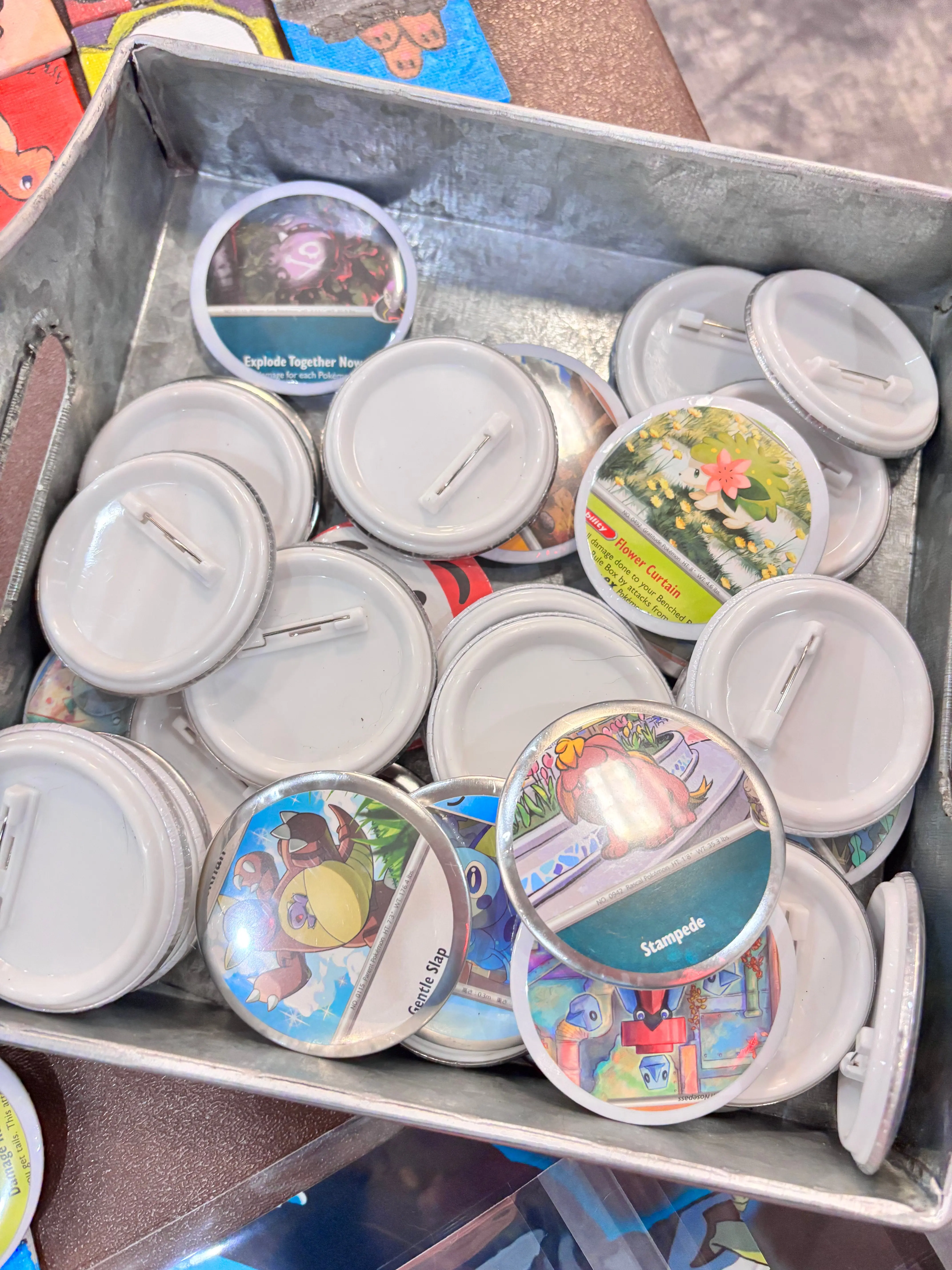 Button pins