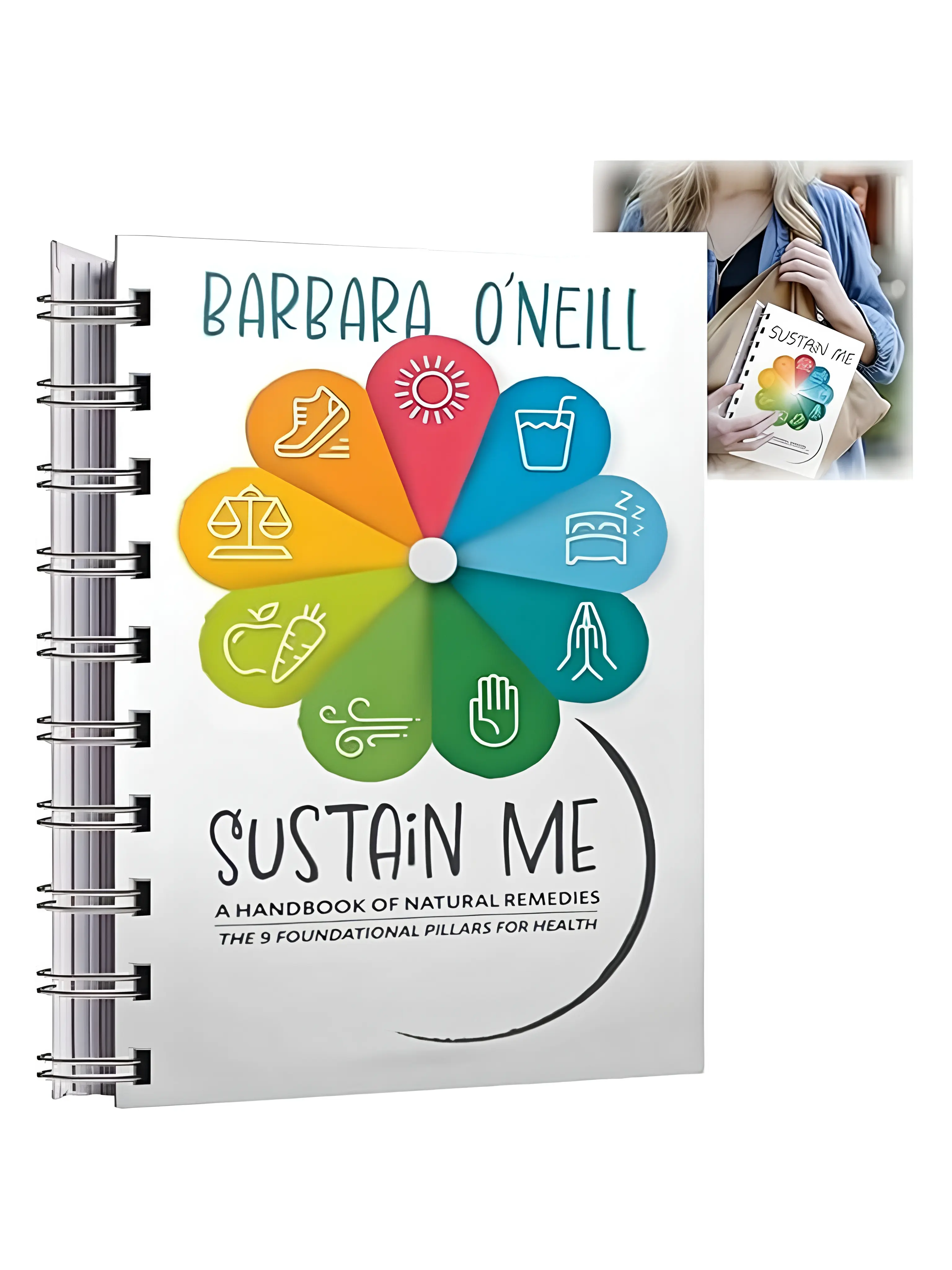 Barbara O'Neill: Sustain Me (Sealed Hardcover Edition) Natural Remedies Handbook – 9 Health Pillars