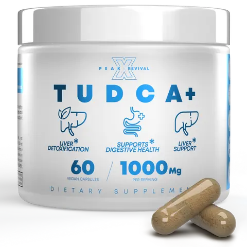 Tudca+ Supplement 1000mg Per Serving Support Liver Digestive Health Dietary